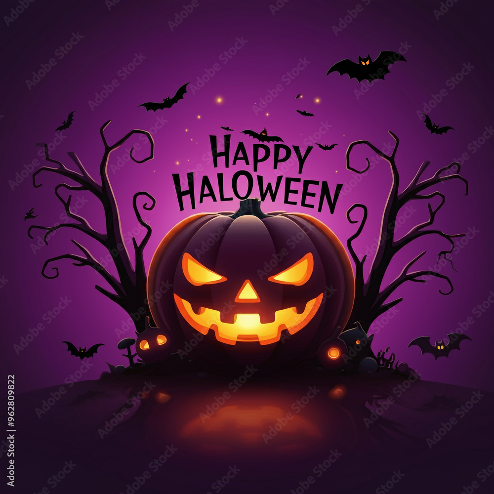 Fototapeta premium Happy Halloween