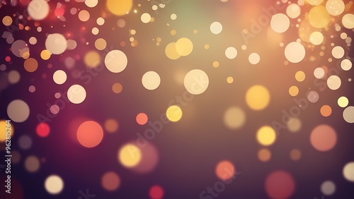 abstract background with bokeh