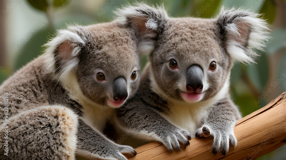koala in tree koala in tree
