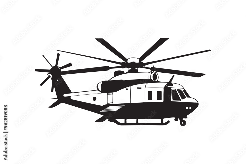 Helicopter silhouette vector illustration, Helicopter silhouette vector, USA Helicopter silhouette Helicopter silhouette vector illustration, Helicopter silhouette vector, USA Helicopter silhouette
