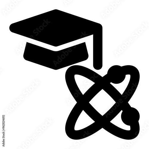 chemical, chemistry, science, physics, education, bachelor, educational solid or glyph icon