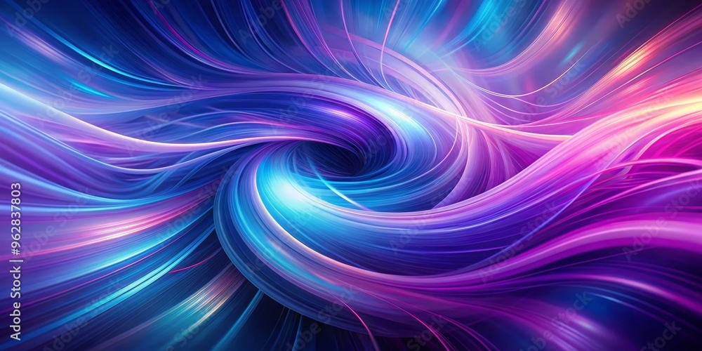 Abstract Swirling Lines of Blue and Pink Light, Abstract, Background, Art, Color Abstract Swirling Lines of Blue and Pink Light, Abstract, Background, Art, Color
