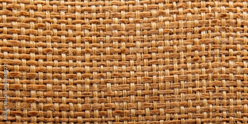 Close-up of Interwoven Brown Burlap Fabric, Texture, Background, Woven, Material, Burlap, Fabric Close-up of Interwoven Brown Burlap Fabric, Texture, Background, Woven, Material, Burlap, Fabric