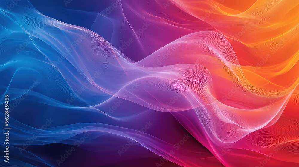 Abstract dynamic waves with a modern touch, showcasing flowing curves and vibrant colors for a visually stunning and up-to-date design. - Abstract dynamic waves with a modern touch, showcasing flowing curves and vibrant colors for a visually stunning and up-to-date design. -