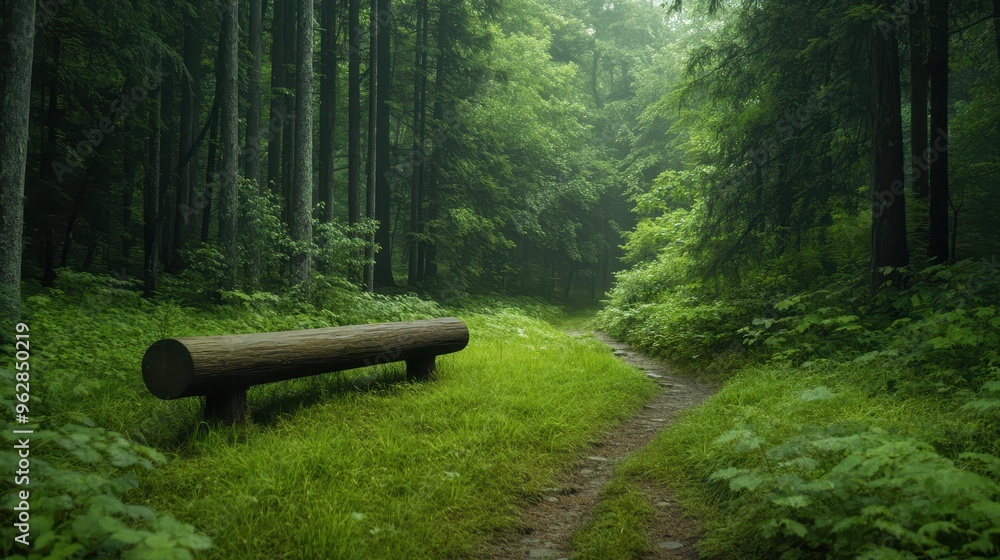 Lush Forest Trail Inviting and Sustainable Immersion Lush Forest Trail Inviting and Sustainable Immersion