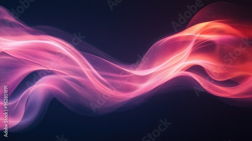 Dynamic wave background with a modern aesthetic, showcasing smooth, flowing lines and energetic color transitions for an engaging visual effect.