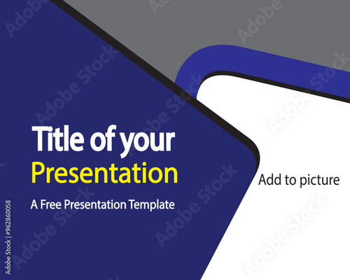 PrintColor PowerPoint Template is a free blue template for PowerPoint presentations with different colors and curves in the slide design.