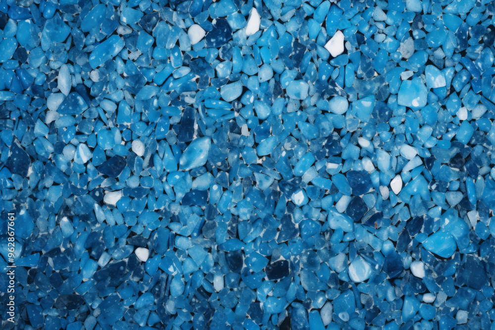 Processed collage of navy blue terrazzo floor surface texture. Background for banner, backdrop Processed collage of navy blue terrazzo floor surface texture. Background for banner, backdrop
