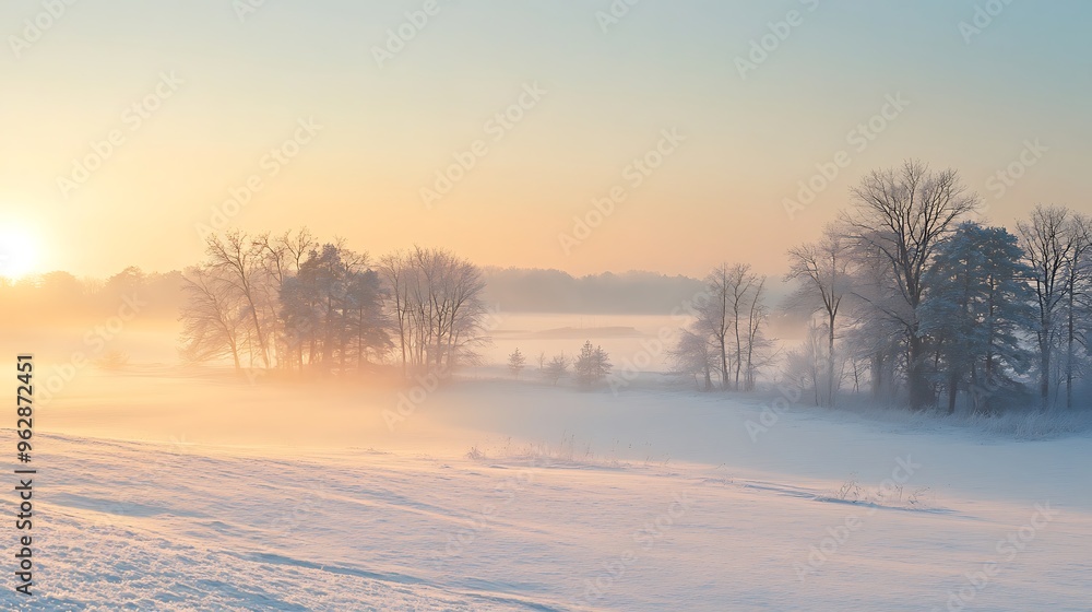 sunrise in the snow sunrise in the snow
