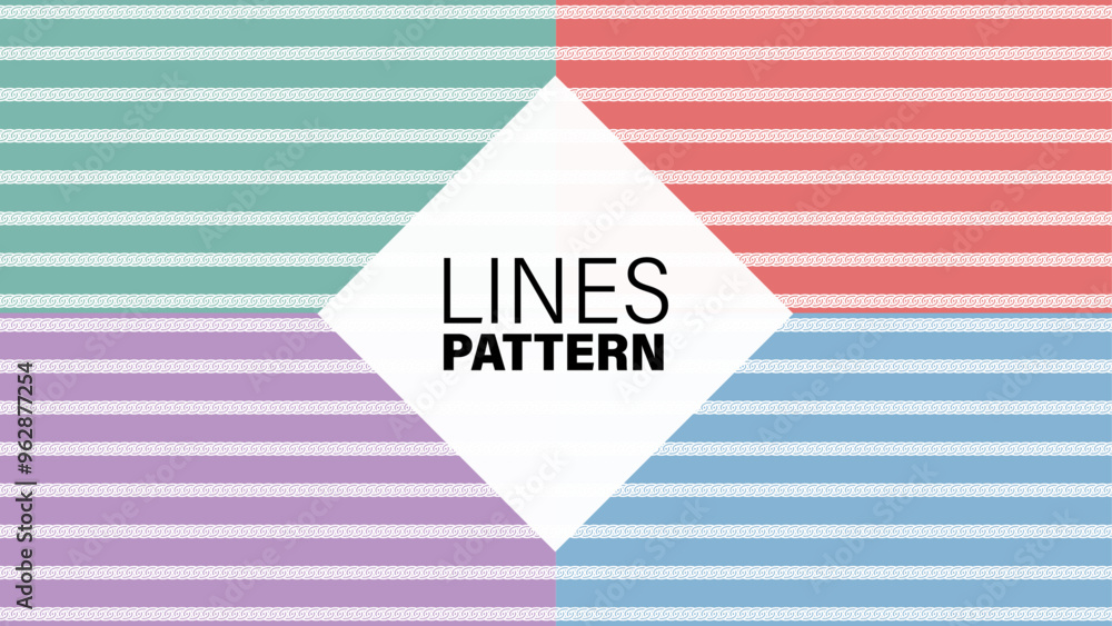 Seamless Horizontal Stripe Pattern Seamless Horizontal Stripe Pattern