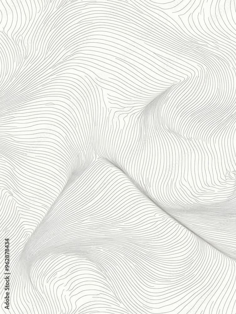 Abstract line art illustration featuring a repeating simple grey wave pattern suitable for use as a background Abstract line art illustration featuring a repeating simple grey wave pattern suitable for use as a background
