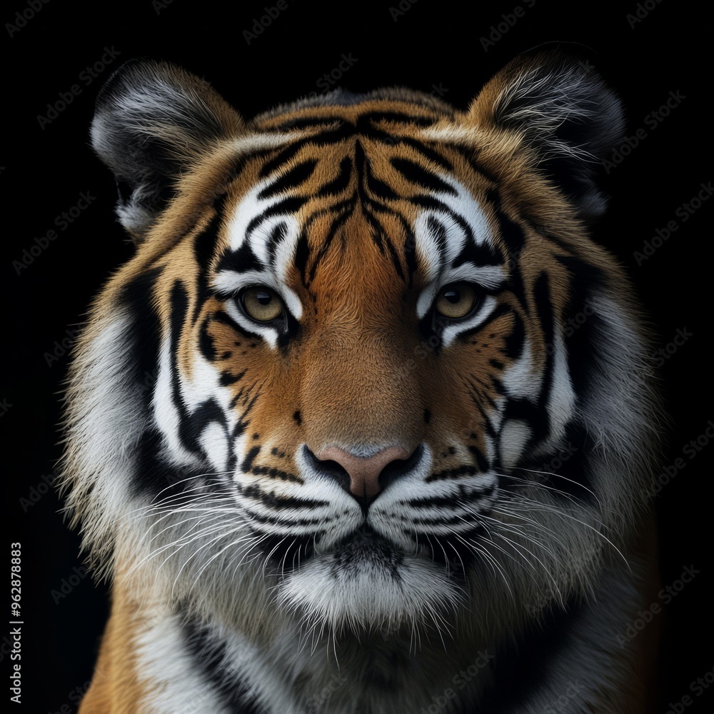Naklejka premium Majestic Tiger Portrait