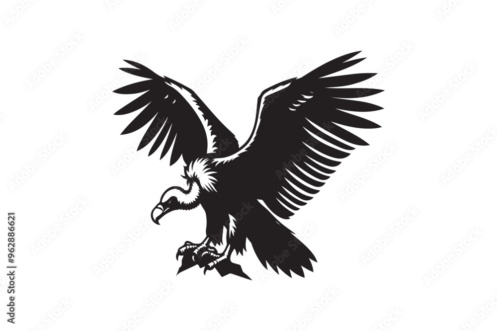 Vulture silhouette vector illustration, Vulture silhouette vector Vulture silhouette line art Vulture silhouette vector illustration, Vulture silhouette vector Vulture silhouette line art