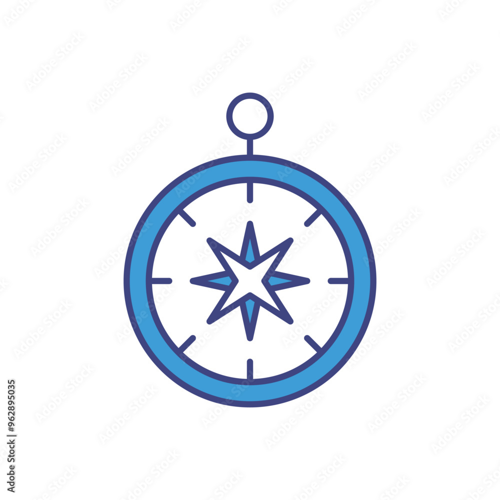 Compass vector icon ready to use for apps and websites Compass vector icon ready to use for apps and websites