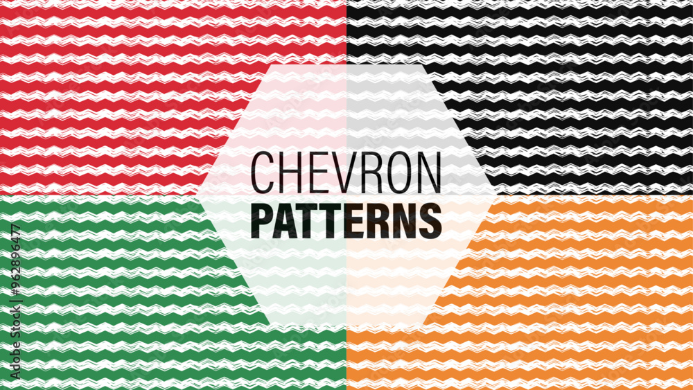Zigzag pattern, chevron seamless illustration Zigzag pattern, chevron seamless illustration