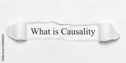 What is Causality	 photo