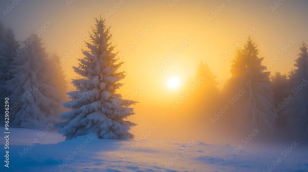 sunrise in the forest sunrise in the forest
