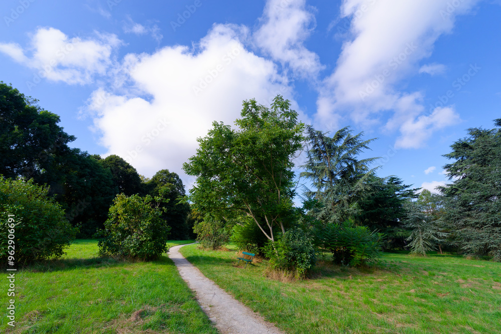 Arboretum of Paris city in the Vincennes woodArboretum of Paris city in the Vincennes wood