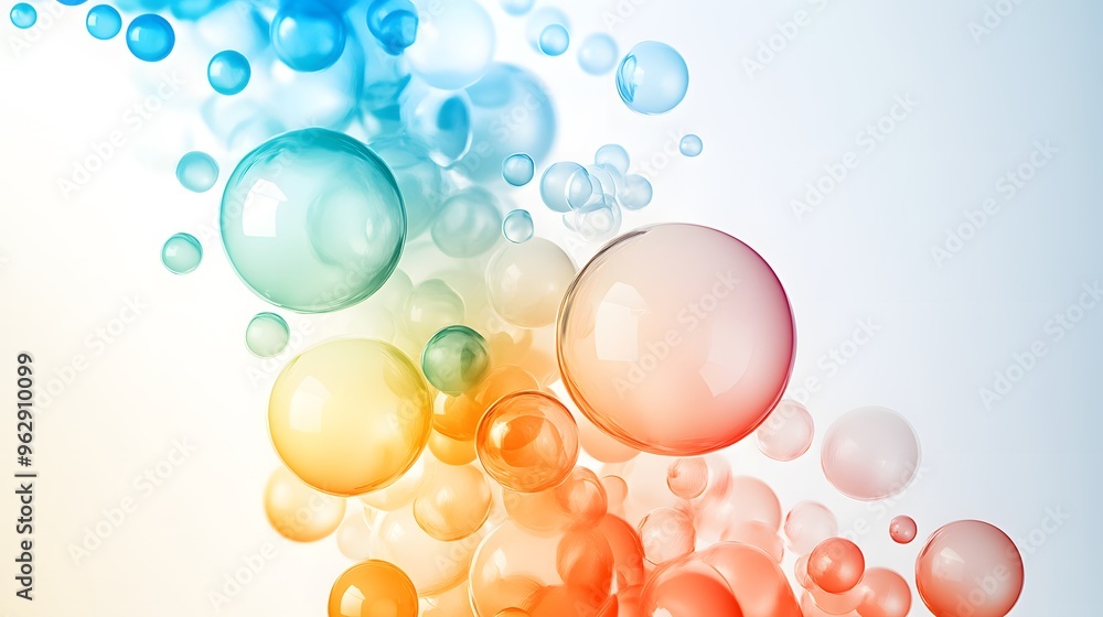 Abstract Colorful Bubbles. Abstract Colorful Bubbles.
