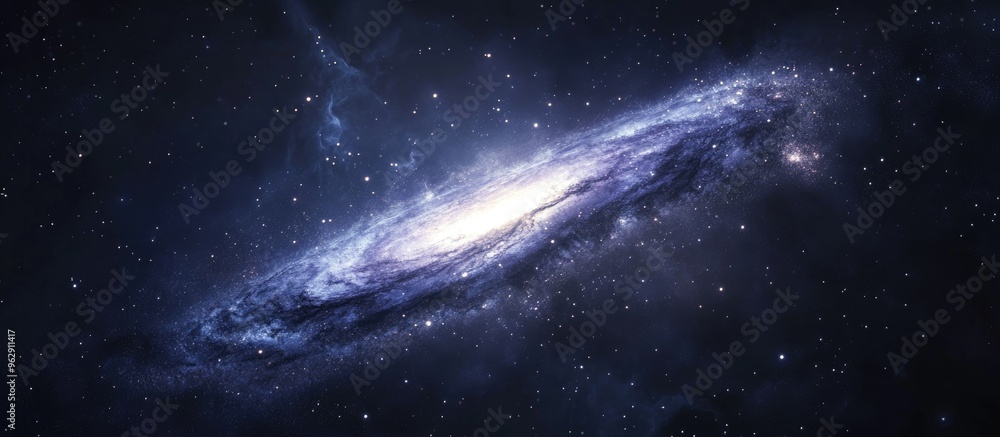 3D cartoon depiction of galaxies and nebulae in space featuring the Milky Way at its center illuminated by dust Stunning science fiction wallpaper 3D cartoon depiction of galaxies and nebulae in space featuring the Milky Way at its center illuminated by dust Stunning science fiction wallpaper