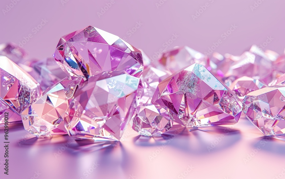 Sparkling Pink Diamonds Sparkling Pink Diamonds