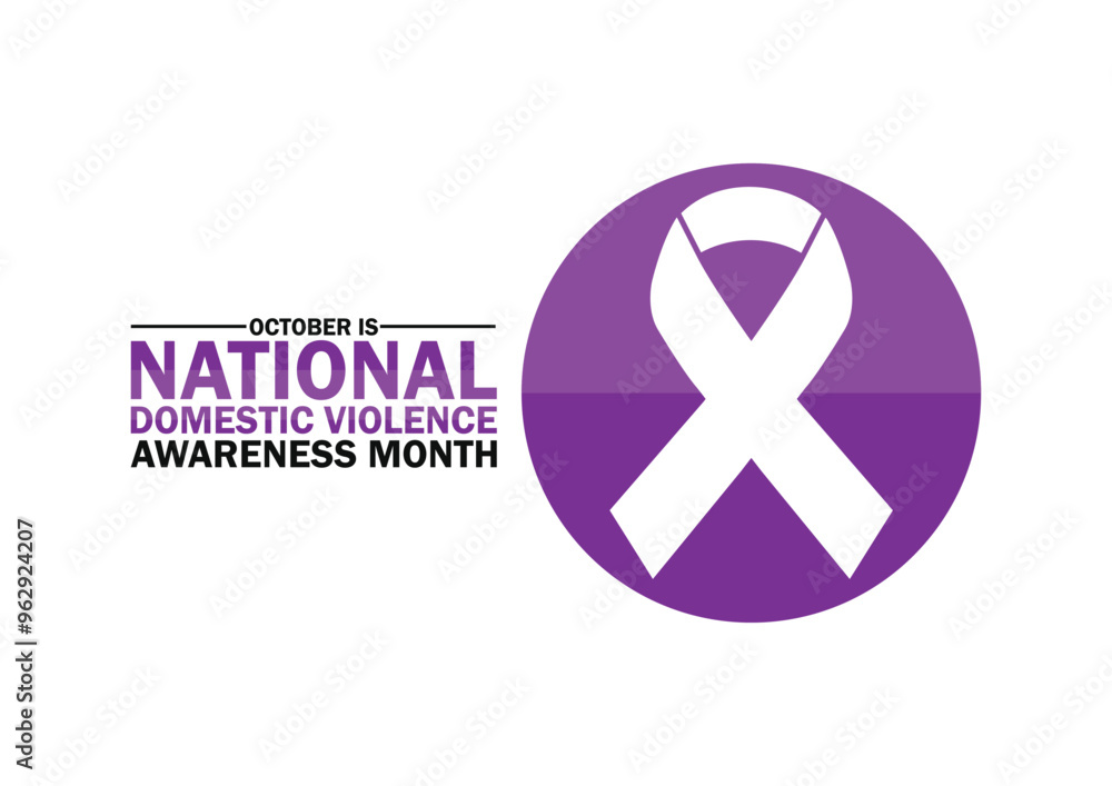 October Is National Domestic Violence Awareness Month wallpaper with ...