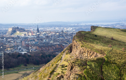 View of Edinburgh from Arthurs Seat
