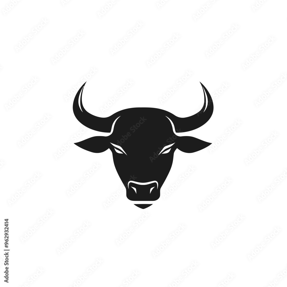 Bull vector isolated Bull vector isolated