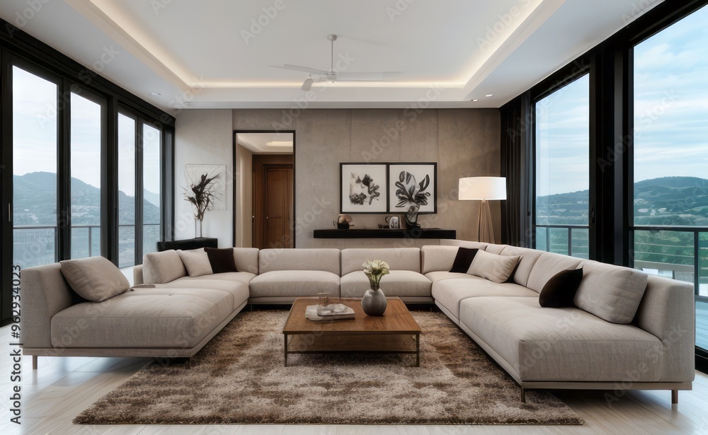 modern luxury living room interior design