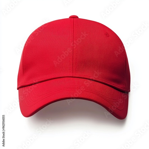 A vibrant red cap perfect for outdoor activities and casual fashion. Ideal for sports, promotions, or everyday wear.
