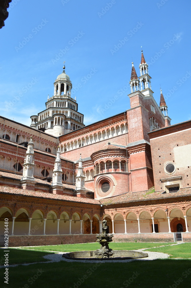 Fototapeta premium Certosa di Pavia,particolare 