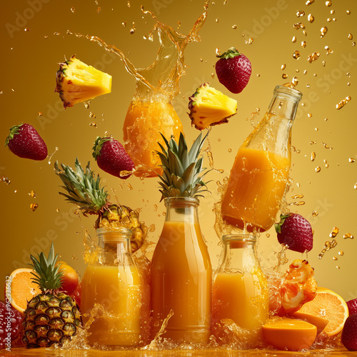 juice splash  photo