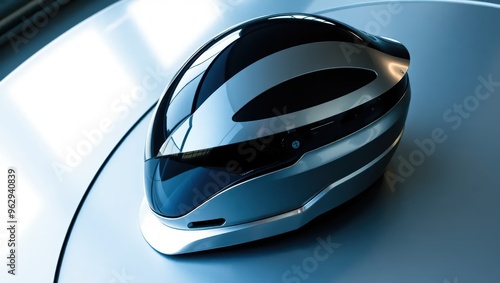 Futuristic Helmet Design