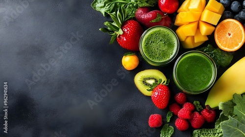Vibrant Smoothie Ingredient...