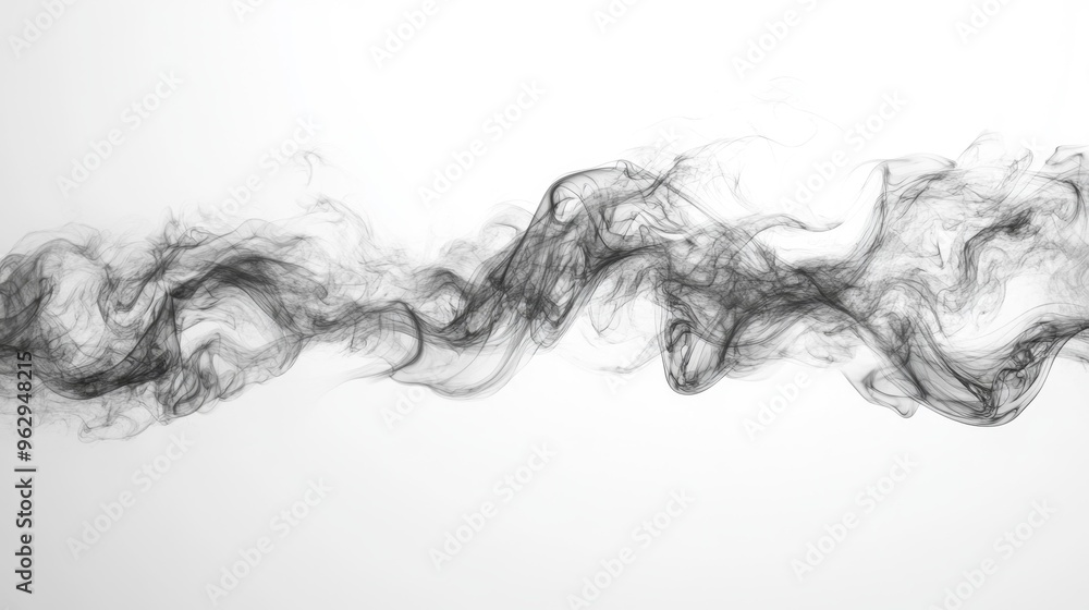 Abstract Smoke Flowing Generative AI Abstract Smoke Flowing Generative AI