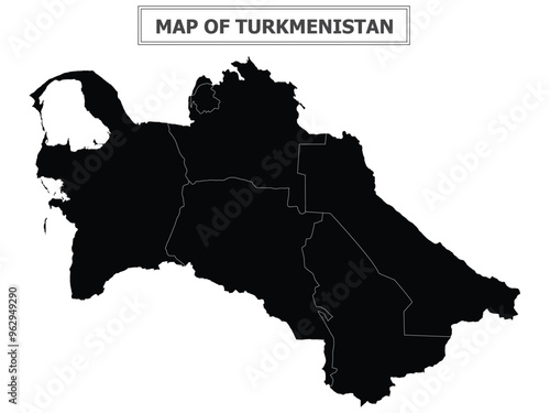 Geography politics map of countries. Map of country with capital, province or state capital, major cities and town.