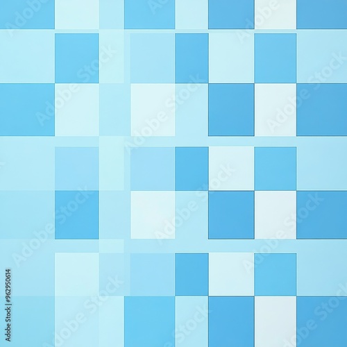 A modern blue checkered background that presents a stylish and contemporary look. The checkered pattern is evenly spaced and has a neat appearance. The blue color is vibrant and gives a sense of calmn photo