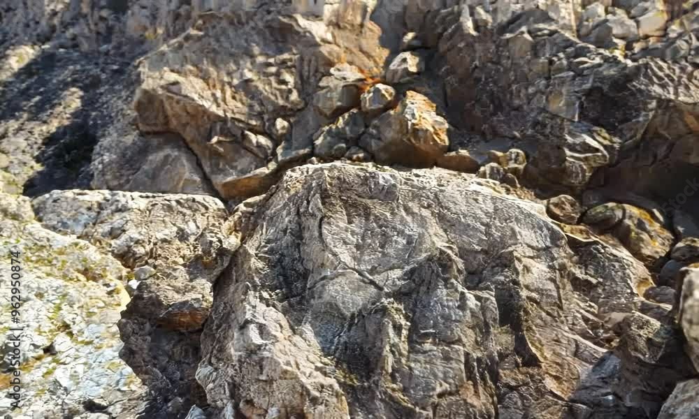 Rocky Mountain Terrain Texture Background, Video Rocky Mountain Terrain Texture Background, Video