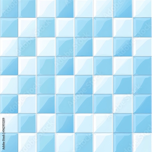 A modern blue checkered background that presents a stylish and contemporary look. The checkered pattern is evenly spaced and has a neat appearance. The blue color is vibrant and gives a sense of calmn