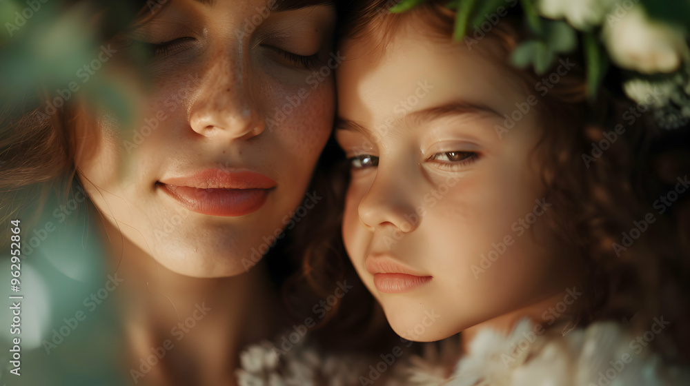 Obraz premium portrait of two women