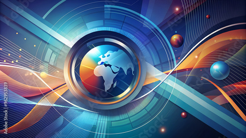 Abstract Modern Business Background