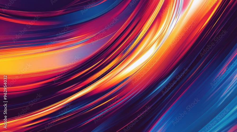Energetic abstract patterns in vivid display Energetic abstract patterns in vivid display