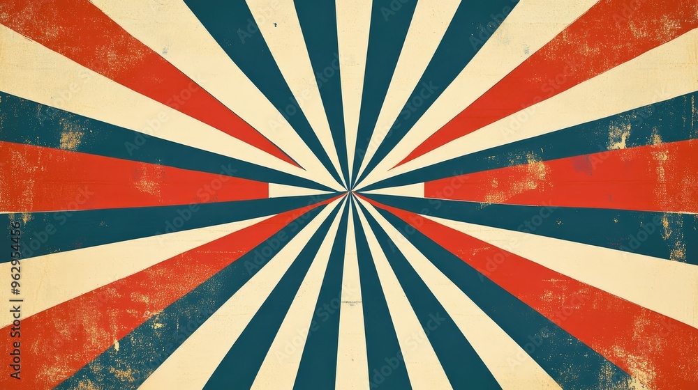 Fototapeta premium Dynamic abstract rays mesmerizing patterns