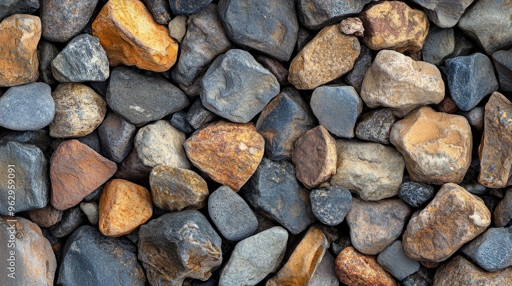 Stone texture showing variety of colors and shapes Stone texture showing variety of colors and shapes