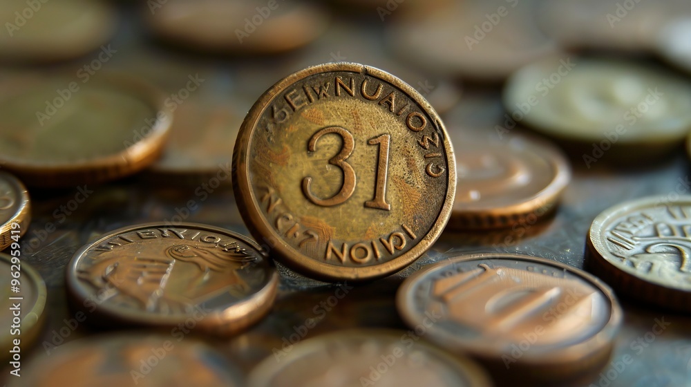 one ancient Coin one ancient Coin