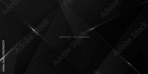 Black background with elegant effect. Vector illustration.