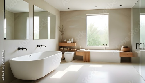 Wallpaper Mural Photo interior modern design room 3d illustration Torontodigital.ca