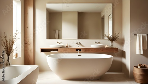 Wallpaper Mural Photo interior modern design room 3d illustration Torontodigital.ca