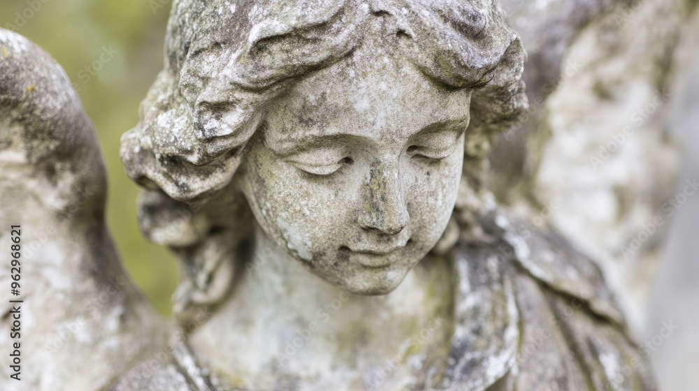 Close-up of a marble statue surface with weathered, chipped edges and visible veins Close-up of a marble statue surface with weathered, chipped edges and visible veins