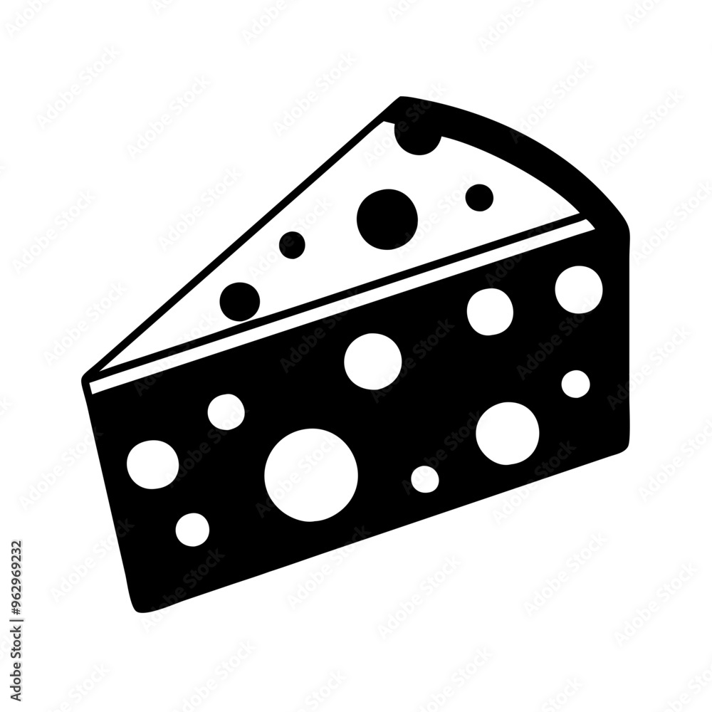 Block and Slices of Yellow Cheese on Transparent Background Block and Slices of Yellow Cheese on Transparent Background